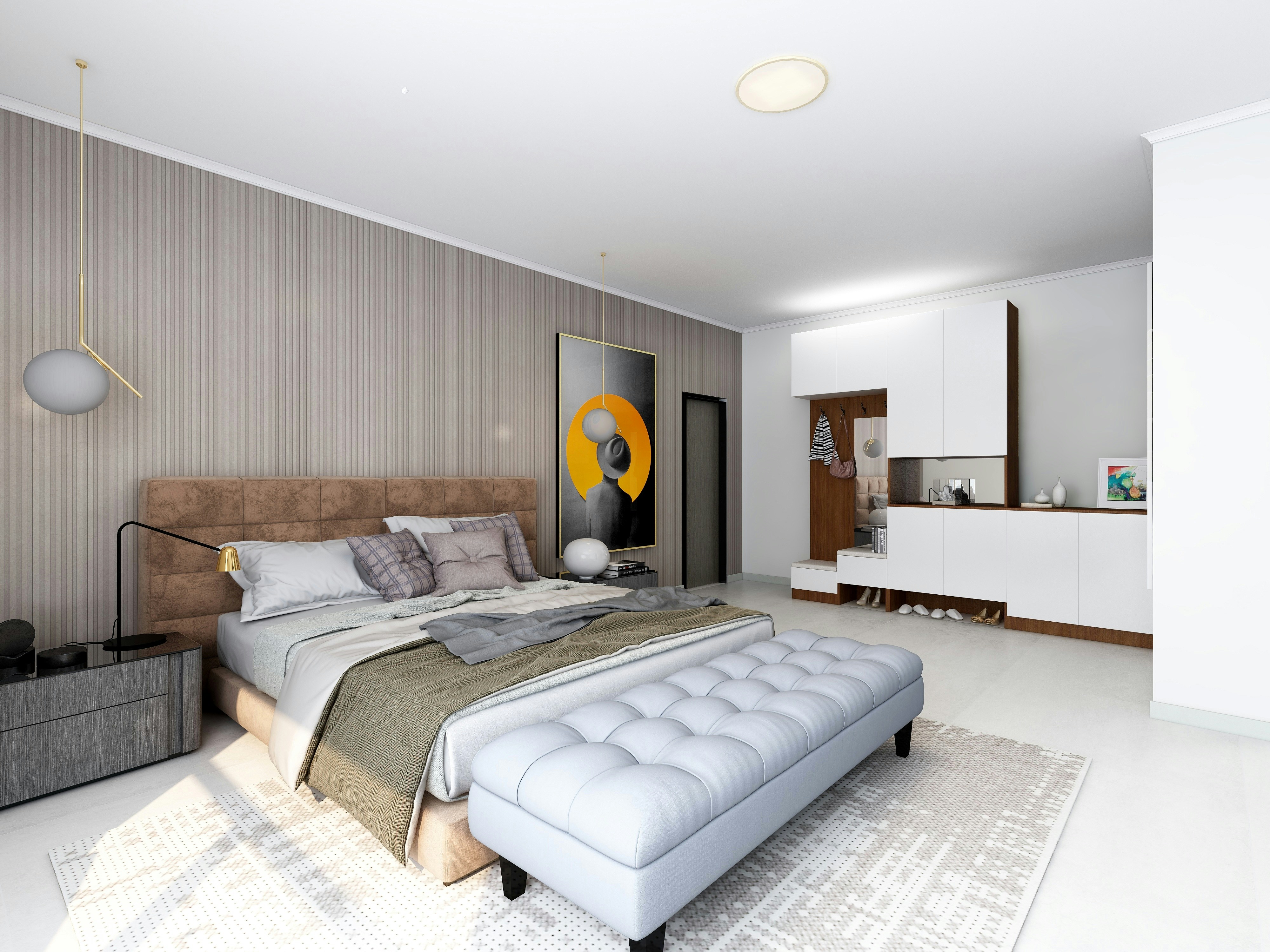 Master bedroom design